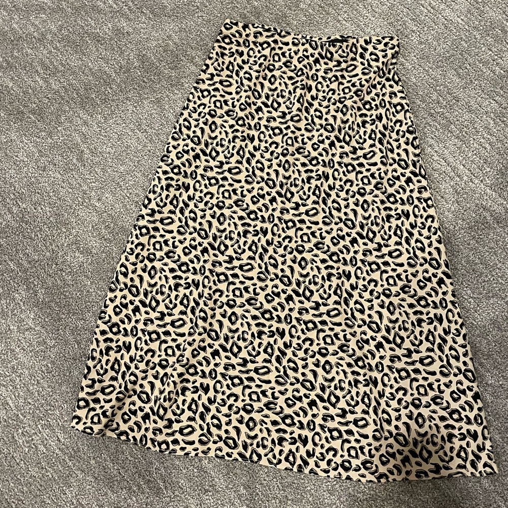 Halogen Cheetah Skirt